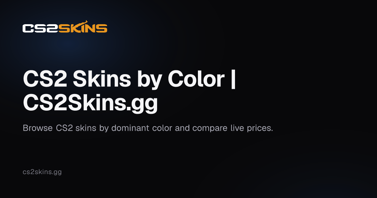 CS2 Skins by Color | CS2Skins.gg