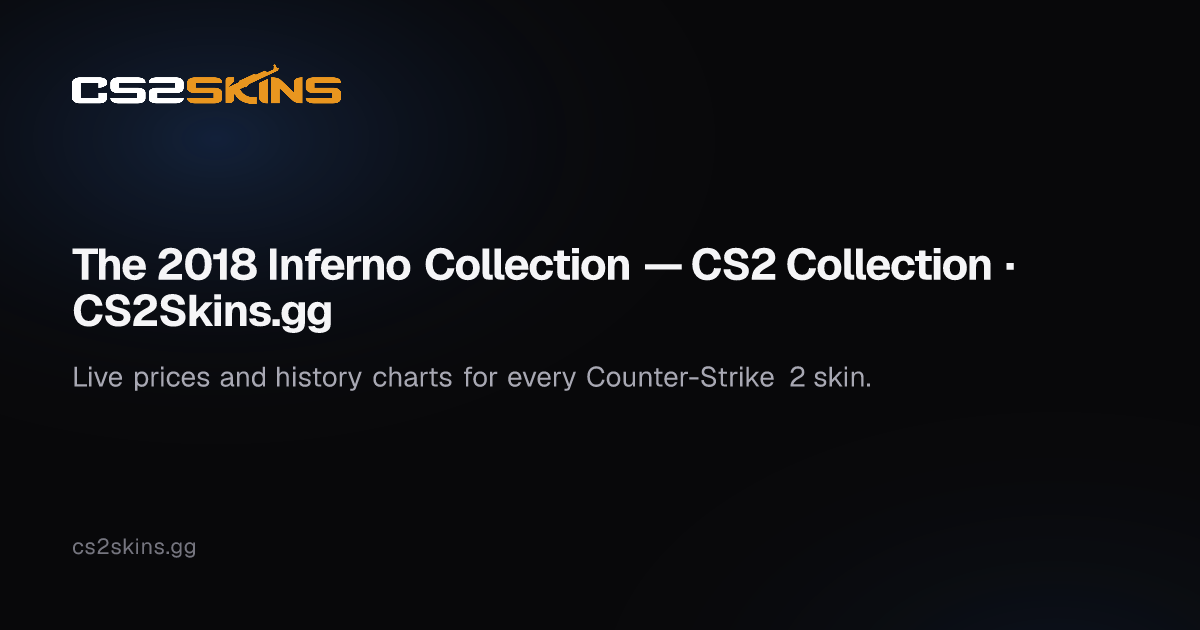The 2018 Inferno Collection — CS2 Collection · CS2Skins.gg